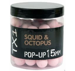 Bait TX1 Pop-Up Squid&Octopus 15mm 100g, vaaleanpunainen