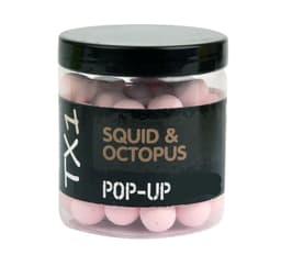 Agn TX1 Pop-Up Squid&Octopus 12mm 100g Lys Rosa