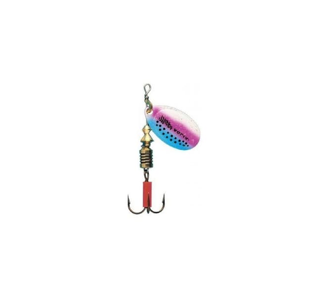 Spinner MEPPS AGLIA RAINBOW-1 3,5g regnbåge/silver