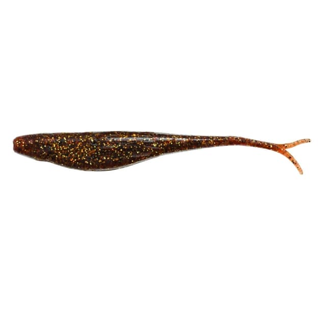 Soft lure Z-Man DOFTED JERK SHADZ 5"" Rootbeer Gold 5st