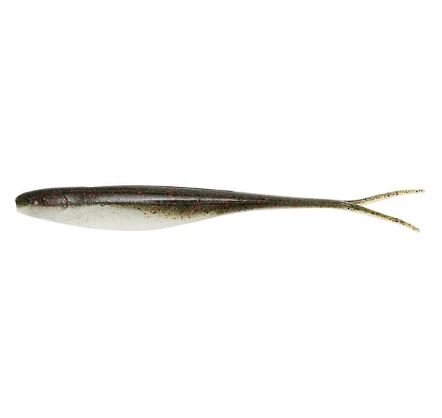 Soft lure Z-Man DOFTED JERK SHADZ 7"" Redbone 4st