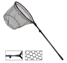 Laskuverkko SWD 60x60x50cm teleskooppinen 2,3m kumitettu