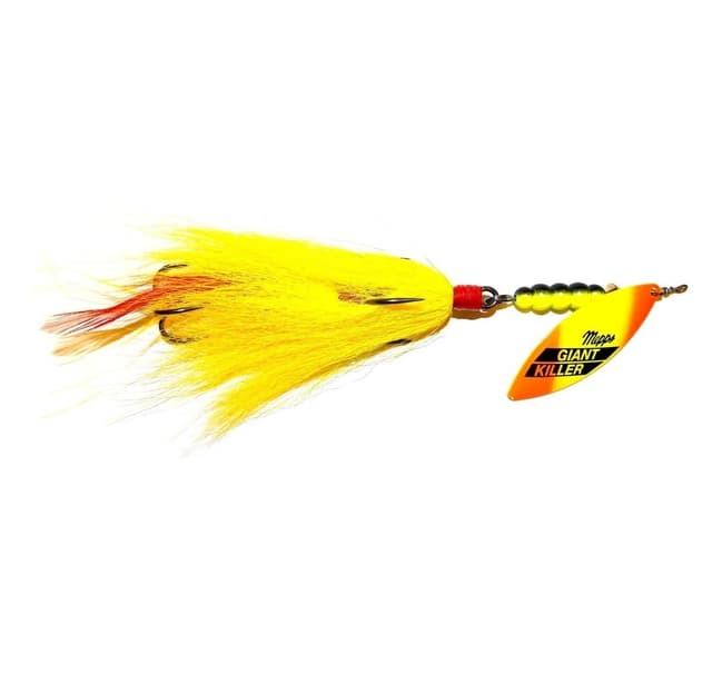 Spinner MEPPS GIANT TANDEM 45g fluo/guld