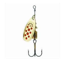 Spinner MEPPS COMET-2 4,5g guld/röda prickar