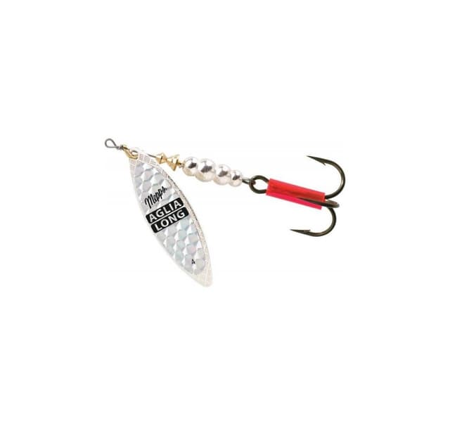 Mepps Aglia Long Rainbo #4 17g Spinner Zander Wels Hecht Köder NEU FARBEN