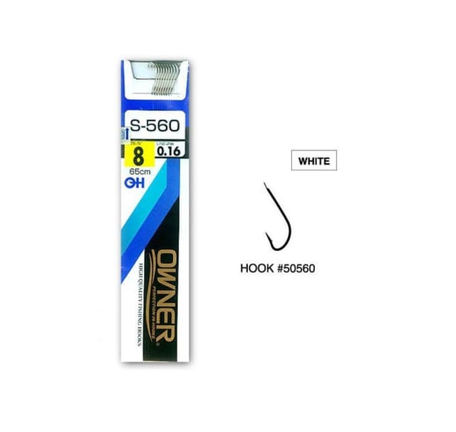 Enkelkrok S-560-12 med lina 0,12mm