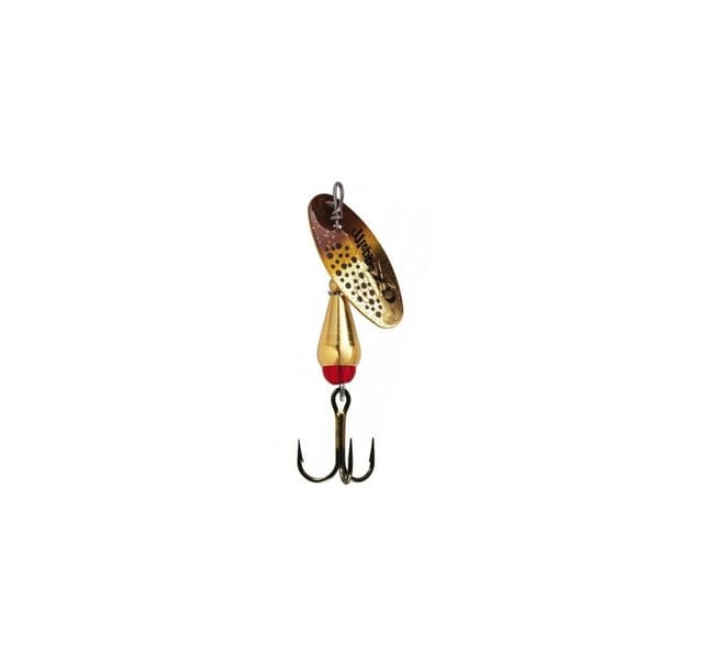 Spinner MEPPS XD TRI FLUO-3 7,0g brun/guld