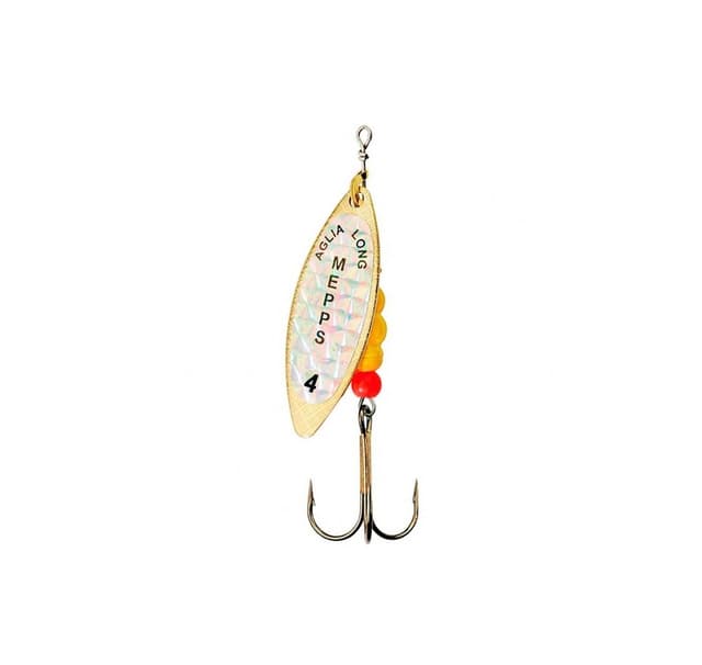 Spinner MEPPS AGLIA LONG RAINBOW-5 29,0g guld