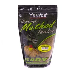 Groundbait TRAPER Method Feeder Ready Ripe Banan 750g