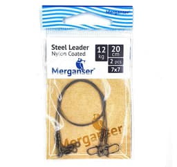 Stålleder, 7x7 spikerdekket, 12 kg, 20 cm, 2 stk, Merganser