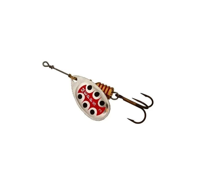 Mepps Aglia-e In-Line Spinner, 2 1/2in, 1/4 oz, Treble Hook w/Egg