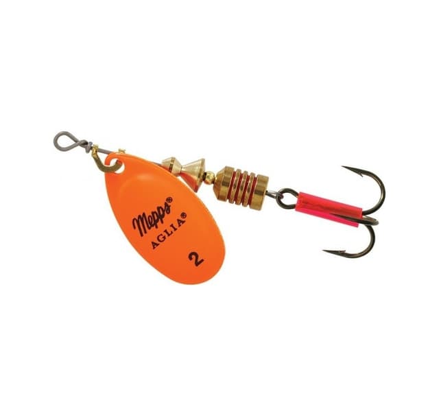 Spinner MEPPS AGLIA FLUO-2 4,5g apelsin