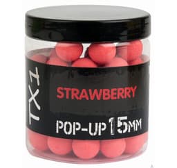 Bait TX1 Pop-up Strawberry 15mm 100g fluo-red