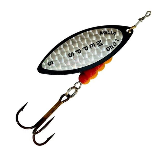 Spinner MEPPS AGLIA LONG RAINBOW-5 29,0g svart