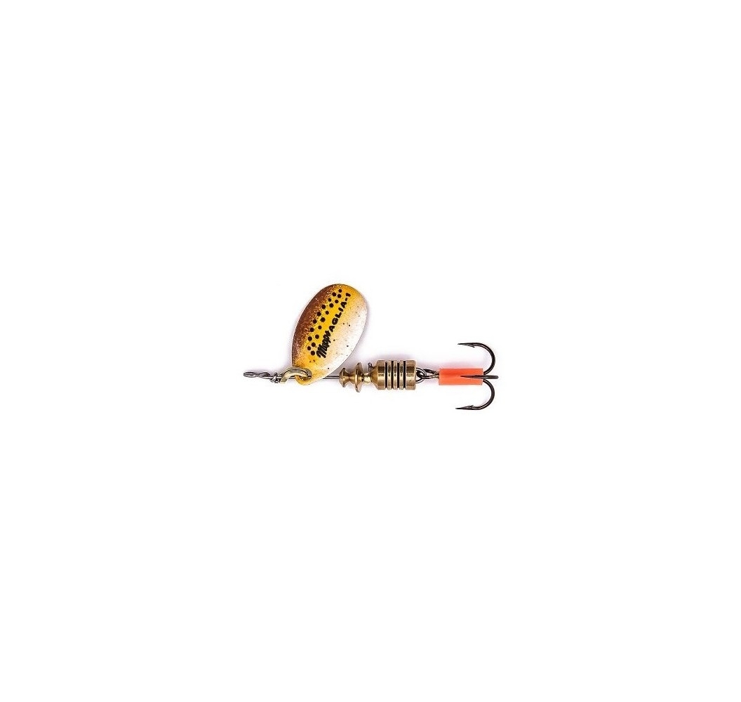 Spinner MEPPS AGLIA 3,5g brun/guld