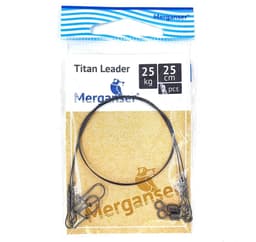 Titanledare, 25 kg, 25 cm, 2 st