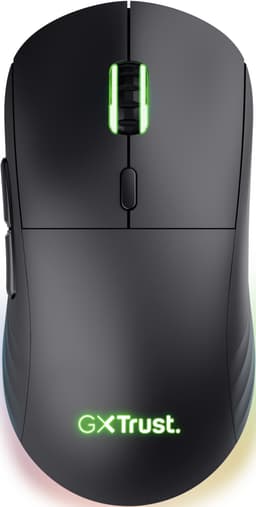 Trust GXT927 REDEX+ trådløs gamingmus (sort)