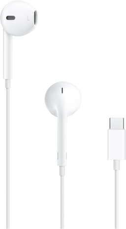 Apple EarPods in-ear hodetelefoner (hvit, USB-C)