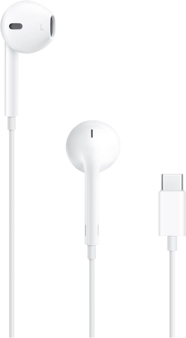 EarPods in ear-hörlurar (vita, USB-C)