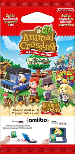 Nintendo Amiibo Card - Animal Crossing Welcome amiibo!