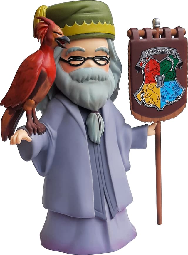 Plastoy Harry Potter figur (Dumbledore og Fumseck)