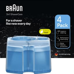 Braun Clean & Charge genopfyldningspatroner 176691 (4-pk)