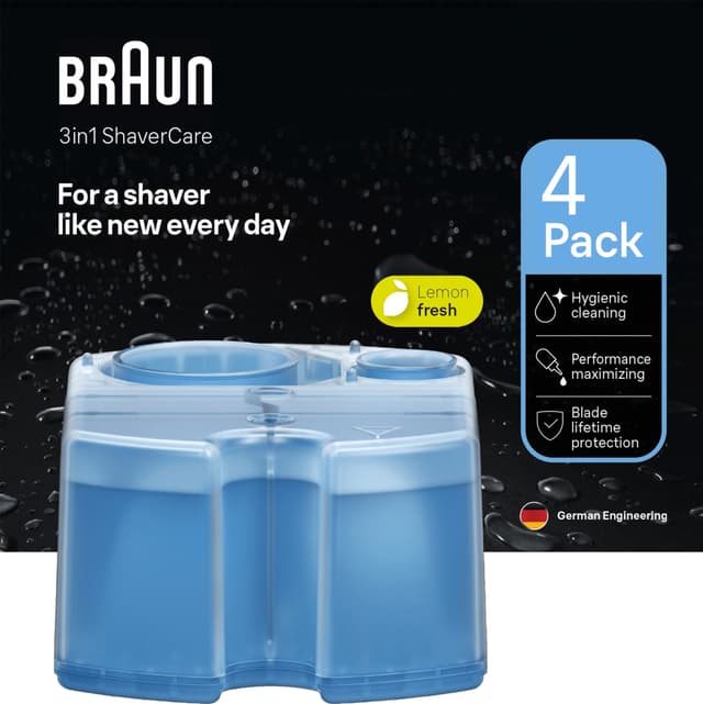Braun Clean & Charge refillpatroner 176691 (4-pk)