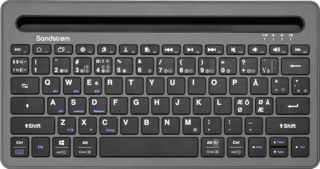Sandstrøm tastatur (sort)