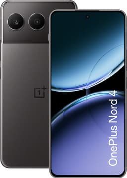 OnePlus Nord 4 5G smarttelefon 12/256GB (sort)