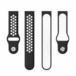 EBN Sport Kellon ranneke OnePlus Watch 2 - Musta/valkoinen