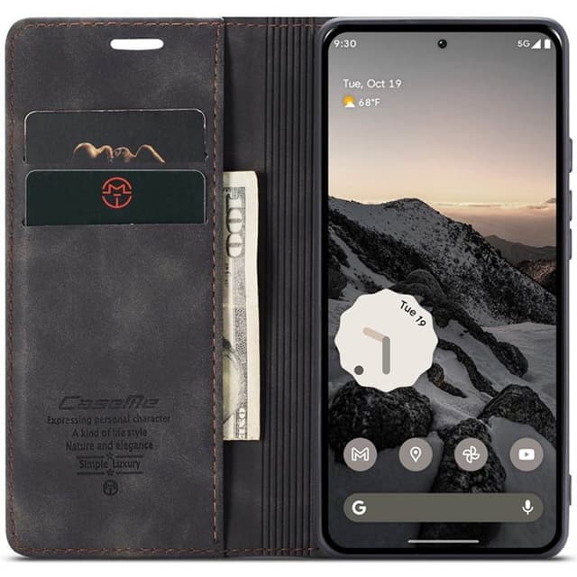 CaseMe mobildeksel 013 Google Pixel 9 - Svart