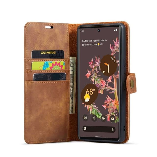Wallet DG-Ming 2i1 Google Pixel 9 - Brun