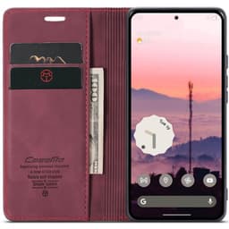 CaseMe mobilcover 013 Google Pixel 9 - Bordeaux