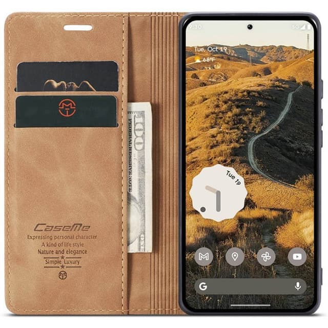 CaseMe mobilfodral 013 Google Pixel 9 Pro XL - Brun