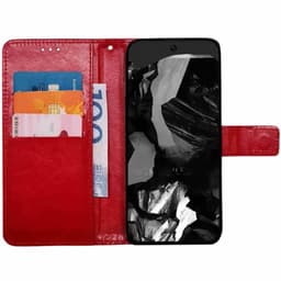 Plånboksfodral 3-kort Google Pixel 9 Pro XL - Röd
