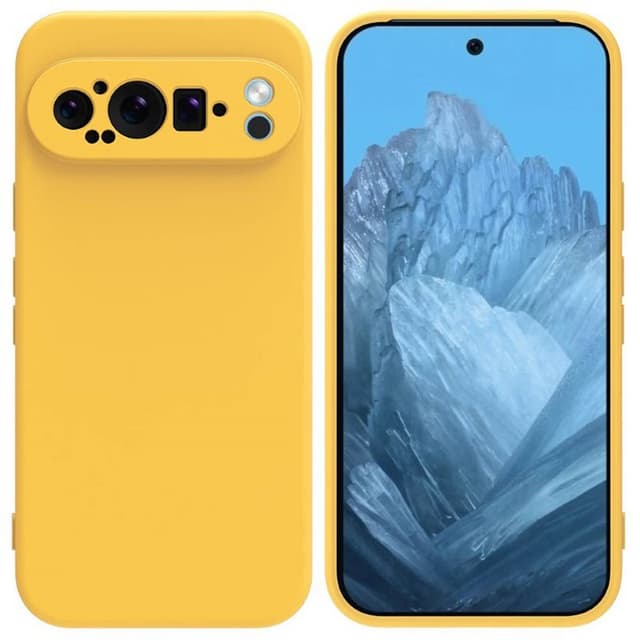 Liquid silikon skal Google Pixel 9 Pro XL - Gul