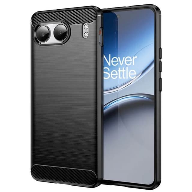 Borstat silikon skal OnePlus Nord 4 - Svart