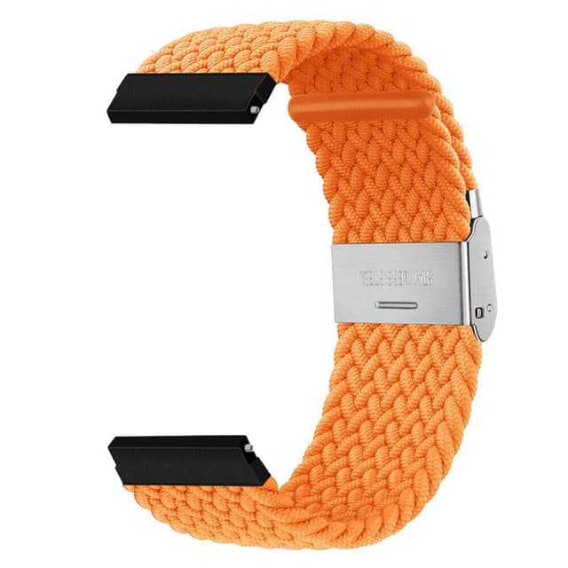 Flettet elastisk urrem Suunto Race S (45mm) - Orange