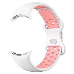 Twin klockarmband till Google Pixel Watch 4 (41mm) - White pink