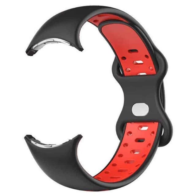 Twin klokkereim Google Pixel Watch 3 (41mm) - Sort/rød