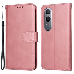 SKALO OnePlus Nord CE4 Lite 5G PU-læder Pungetui - Pink