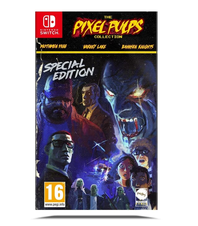 The Pixel Pulps Collection - Special Edition Nintendo Switch