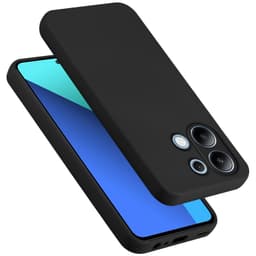 Redmi Note 13 4G Suojakuori Suojakotelo (Musta)