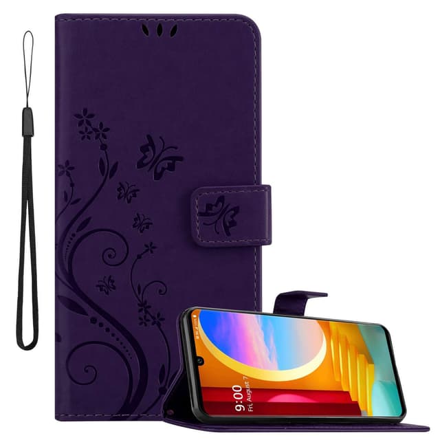 LG Velvet Pungetui Cover Case (Lilla)