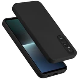 Sony Xperia 1 V Suojakuori Suojakotelo (Musta)