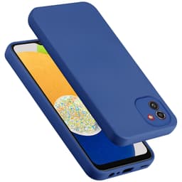 Samsung Galaxy A03 Suojakuori Suojakotelo (Sininen)