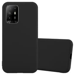 Oppo A94 5G Suojakuori Kotelo Case Cover (Musta)