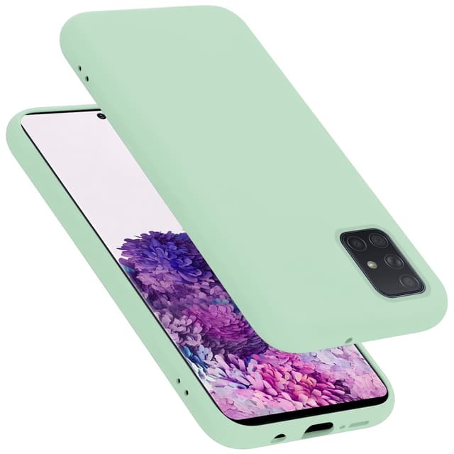 Samsung Galaxy A71 4G Cover Etui Case (Grøn)