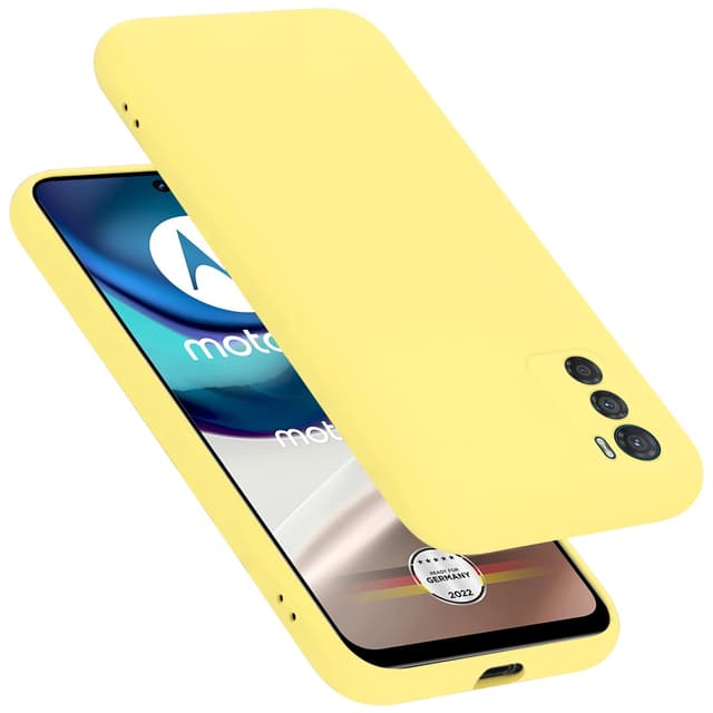 Motorola MOTO G42 Suojakuori Kotelo (Keltainen)