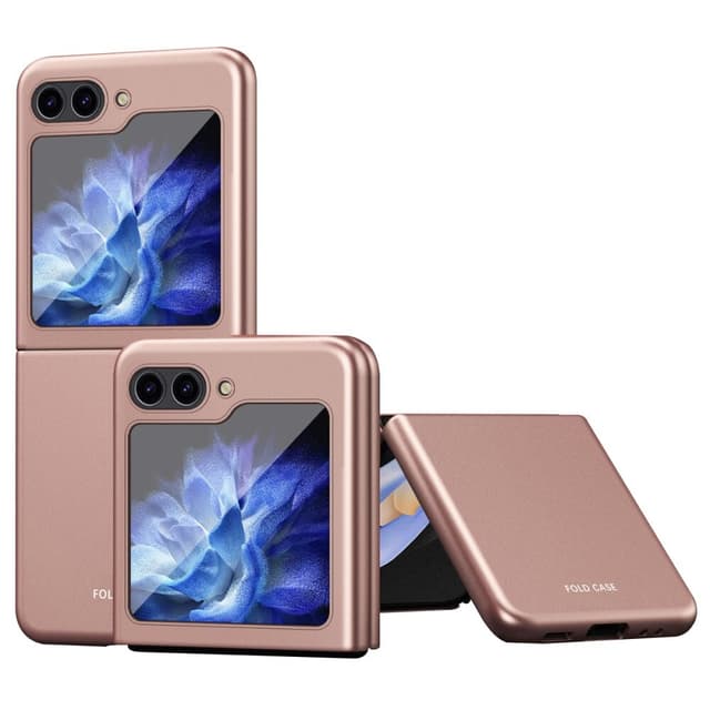 SKALO Samsung Z Flip6 Ultrathin Skin-touch Fold Suojakuori - Ruusukulta